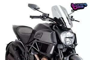 PUIG スクリーン ネイキッド N.G.ツーリング REGOLABILE DUCATI DIAVEL 2015 ライトスモーク PUIG SCREEN NAKED N.G. TOURING REGOLABILE DUCATI DIAVEL 2015 LIGHT SMOKE 【並行輸入品】