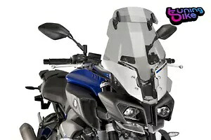 PUIG ツーリング スクリーン プラス - ビジエラ ヤマハ MT-10 SP 2021 ライトスモーク PUIG TOURING SCREEN PLUS-VISIERA YAMAHA MT-10 SP 2021 LIGHT SMOKE 【並行輸入品】