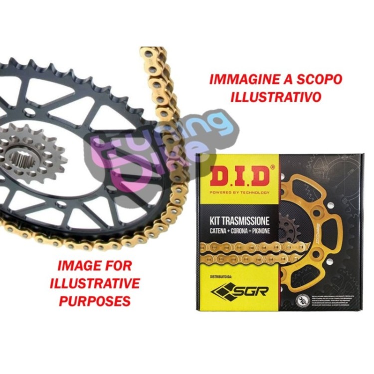 SGR ヤマハ 1000 YZF R1 07/08 +2 歯によるトランスミッション DID キット TRANSMISSION DID KIT BY SGR YAMAHA 1000 YZF R1 07/08 +2 TEETH 【並行輸入品】