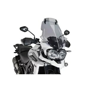 PUIG ツーリング スクリーン - TRIUMPH TIGER EXPLORER-XRT/XCX 18-20 ライトスモーク バイザー PUIG TOURING SCREEN - TRIUMPH TIGER EXPLORER-XRT/XCX 18-20 LIGHT SMOKE VISOR 【並行輸入品】