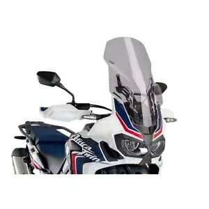 PUIG ツーリング スクリーン 調整可能 ホンダ アフリカツイン 16-19 ライトスモーク PUIG TOURING SCREEN ADJUSTABLE HONDA AFRICA TWIN 16-19 LIGHT SMOKE 【並行輸入品】|カスタムパーツ WORLD倉庫