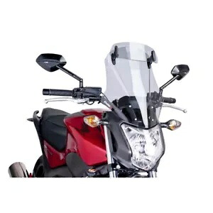 PUIG ツーリング プラス スクリーンバイザー ホンダ NC750S 16-20 ライトスモーク PUIG TOURING PLUS SCREEN-VISOR HONDA NC750S 16-20 LIGHT SMOKE 【並行輸入品】｜カスタムパーツ WORLD倉庫