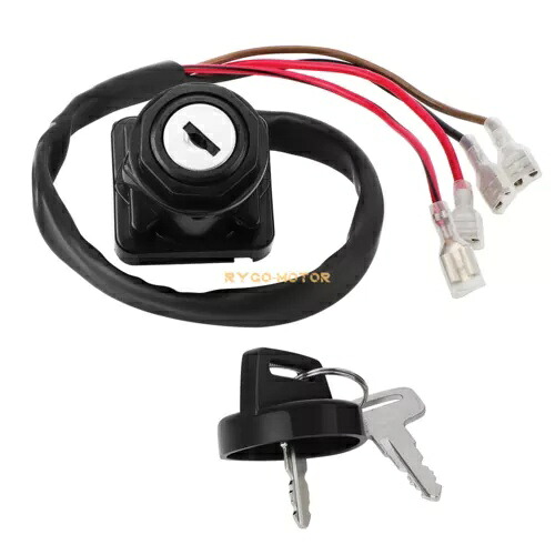 イグニッションスイッチ キー付き ポラリス スクランブラー スポーツマン 335 4110140 1989-2000用 Ignition Switch With Key for Polaris Scrambler Sportsman 335 4110140 1989-2000 【並行輸入品】