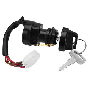 点火キースイッチヤマハグリズリー 400 450 コディアック 400 450 YFM400 YFM450 4x4 Ignition Key Switch for Yamaha Grizzly 400 450 Kodiak 400 450 YFM400 YFM450 4x4 【並行輸入品】