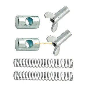 2XRear ブレーキアジャスターハードウェアキットホンダ TRX250 TRX300 TRX350 TRX400 420 500 2XRear Brake Adjuster Hardware Kit for Honda TRX250 TRX300 TRX350 TRX400 420 500 【並行輸入品】
