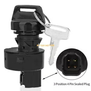 イグニッションスイッチ 3 ポジション 4 ピンポラリス 4015033 Ignition Switch 3 position 4 pins for Polaris 4015033 【並行輸入品】