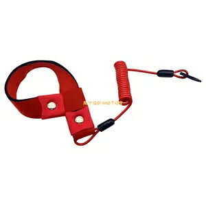 停止スイッチ ランヤード バンド テザー MasterCraft ウェット ジェット ジェット スキー デュオ 300 Kraze ZX 用 Stop Switch Lanyard Band Tether for MasterCraft Wet Jet Jet-Ski Duo 300 Kraze ZX 【並行輸入品】