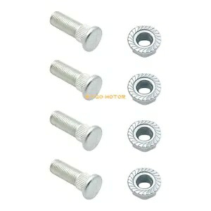 ポラリス ATP マグナム 330 500 プレデター スクランブラー用フロント ホイール スタッド & ナット 4 個 4PCS Front Wheel Studs & Nuts for Polaris ATP Magnum 330 500 Predator Scrambler 【並行輸入品】 32,890円