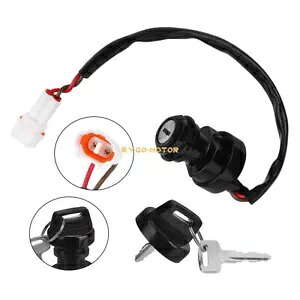 イグニッションキースイッチ ヤマハ ウルヴァリン 350 ウォリアー 350 ブルーイン 350 YFM350 02-09用 Ignition Key Switch for Yamaha Wolverine 350 Warrior 350 Bruin 350 YFM350 02-09 【並行輸入品】