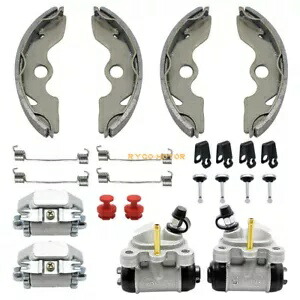 フロントブレーキホイールシリンダーシューズアジャスターキット Honda FourTrax 300 2x4 TRX300用 Front Brake Wheel Cylinder Shoes Adjusters Kit for Honda FourTrax 300 2x4 TRX300 【並行輸入品】