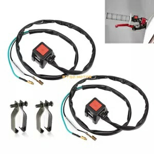 2 個のハンドルバーキルストップスイッチヤマハ IT175 IT200 IT250 IT465 IT490 1981-86 2PCS Handlebar Kill Stop Switch for Yamaha IT175 IT200 IT250 IT465 IT490 1981-86 【並行輸入品】