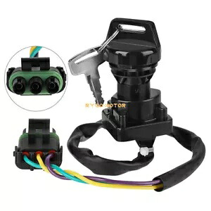 イグニッションスイッチキー 710000042 ボンバルディア Can-Am Traxter 500 1999-2004用 Ignition Switch Key 710000042 for Bombardier Can-Am Traxter 500 1999-2004 【並行輸入品】