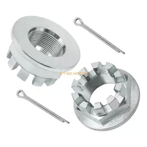 後輪車軸ナット ピン付き ホンダ ATV フォアマン 400 450 500 520 #90304-HM7-A10 Rear Wheel Axle Nuts w/ Pin For Honda ATV Foreman 400 450 500 520 #90304-HM7-A10 【並行輸入品】