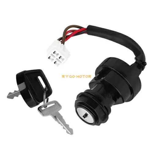 ヤマハ ウルヴァリン 450 YFM450FX 2006-2010 YFZ450 2004-2013 用イグニッションキースイッチ Ignition Key Switch for Yamaha Wolverine 450 YFM450FX 2006-2010 YFZ450 2004-2013 【並行輸入品】