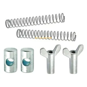 2 X リアブレーキアジャスターハードウェアキットナット & スプリングホンダランチャー 350 400 420 2 X Rear Brake Adjuster Hardware Kit Nut & Spring for Honda Rancher 350 400 420 【並行輸入品】
