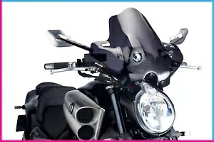 PUIG フロントガラス ネイキッド N.G. 2018 スポーツファー ヤマハ V-MAX スタークトン- PUIG WINDSHIELD NAKED N.G. 2018 SPORT FUR YAMAHA V-MAX STARK TON- 【並行輸入品】