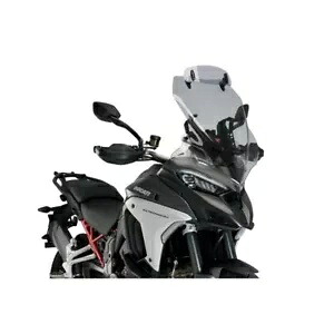 PUIG ツーリング スクリーン バイザー ドゥカティ ムルティストラーダ V4 ラリー 21-24 ライトスモーク PUIG TOURING SCREEN-VISOR DUCATI MULTISTRADA V4 RALLY 21-24 LIGHT SMOKE 【並行輸入品】