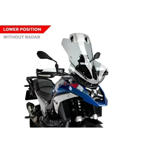PUIG ツーリング スクリーン-バイザー BMW R1300 GS トリプル ブラック 23-24 ライトスモーク-COD.21841H PUIG TOURING SCREEN-VISOR BMW R1300 GS TRIPLE BLACK 23-24 LIGHT SMOKE-COD.21841H 【並行輸入品】