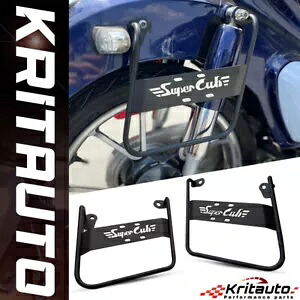 2X リアサイド荷物ラックバッグキャリーサポートホンダ C125 スーパーカブ 2018-24 に適合 2X Rear Side Luggage Rack Bag Carry Support Fit For Honda C125 Super Cub 2018-24 【並行輸入品】