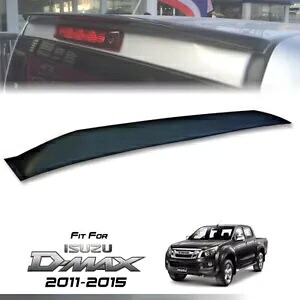 マットマットブラックリアプラスチック ABS スポイラールーフいすゞ D-MAX DMAX 2012-2019 MATT MATTE BLACK REAR PLASTIC ABS SPOILER ROOF FOR ISUZU D-MAX DMAX 2012-2019 【並行輸入品】 50,820円