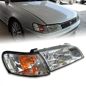 フロントヘッドライト左側トヨタカローラ AE100 AE101 EE E100 ワゴン 1993-97 FRONT HEADLIGHT LEFT SIDE FOR TOYOTA COROLLA AE100 AE101 EE E100 WAGON 1993-97 【並行輸入品】