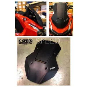 マットブラックフロントガラスフレームスクリーンバイザーウインドディフレクターホンダ ADV 150 19-23 MATTE BLACK WINDSHIELD FRAME SCREEN VISOR WIND DEFLECTOR FOR HONDA ADV 150 19-23 【並行輸入品】