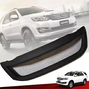 マットマットブラックフロントネットグリルグリルフィットトヨタフォーチュナー SW4 2012 2013 2014 MATTE MATT BLACK FRONT NET GRILL GRILLE FIT TOYOTA FORTUNER SW4 2012 2013 2014 【並行輸入品】