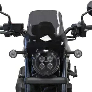 ハイウィンドシールドフロントスクリーンバイザーディフレクターパネルホンダ反乱 CMX 1100 2021 2023 HIGH WINDSHIELD WINDSCREEN VISOR DEFLECTOR PANEL HONDA REBEL CMX 1100 2021 2023 【並行輸入品】