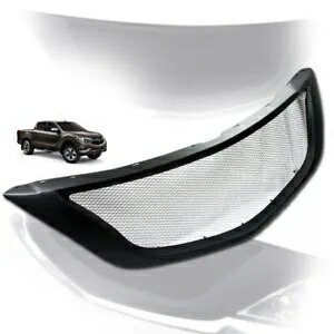 フロントネットメッシュグリルグリルマットブラックフィットマツダ BT50 BT-50 プロ 2012-2020 FRONT NET MESH GRILL GRILLE MATTE BLACK FIT MAZDA BT50 BT-50 PRO 2012-2020 【並行輸入品】