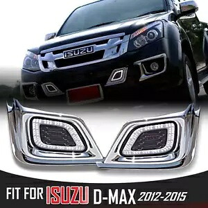 DRL Led デイタイムランニングデイライトライトランプいすゞ Dmax D-Max ロデオ 2012-2014 DRL Led Daytime Running Daylight Light Lamp For Isuzu Dmax D-Max Rodeo 2012-2014 【並行輸入品】