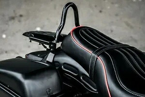 シートレスト リアキャリーラック付き シシーラゲッジフィット ホンダレベル CMX 300 500 2017-22 SEAT REST WITH REAR CARRY RACK SISSY LUGGAGE FIT HONDA REBEL CMX 300 500 2017-22 【並行輸入品】