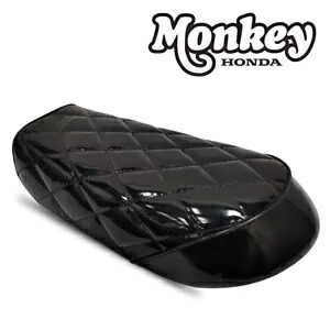 グロスブラックカフェレーサー交換シートホンダ Z125 モンキー 125 125CC 18-22 GLOSS BLACK CAFE RACER REPLACEMENT SEAT FOR HONDA Z125 MONKEY 125 125CC 18-22 【並行輸入品】｜カスタムパーツ WORLD倉庫