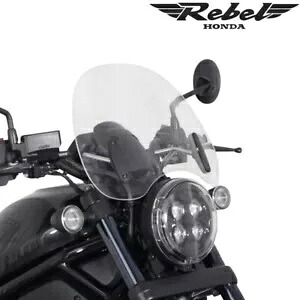 クリアツーリングウィンドシールド フロントスクリーンディフレクターガード ホンダレベル CMX 1100 21 23 CLEAR TOURING WINDSHIELD WINDSCREEN DEFLECTOR GUARD HONDA REBEL CMX 1100 21 23 【並行輸入品】｜カスタムパーツ WORLD倉庫