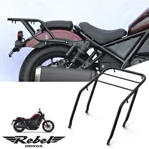 リアスチール荷物キャリーバッグボックストレイラックカーゴホンダレベル CMX 1100 2021-2024 REAR STEEL LUGGAGE CARRY BAG BOX TRAY RACK CARGO HONDA REBEL CMX 1100 2021-2024 【並行輸入品】