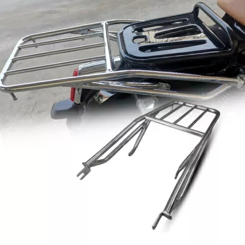 拡張リアラック荷物キャリアクロームフィットホンダ C125 スーパーカブ新 18-2022 EXTENDED REAR RACK LUGGAGE CARRIER CHROME FIT HONDA C125 SUPER CUB New 18-2022 【並行輸入品】