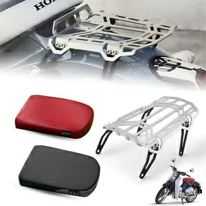 リア荷物ラック助手席ソフトクッションホンダスーパーカブ C125 18-2024 REAR LUGGAGE RACK PASSENGER SEAT SOFT CUSHION FOR HONDA SUPER CUB C125 18-2024 【並行輸入品】