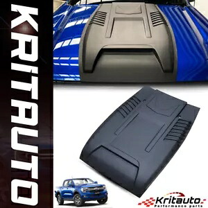 マットブラック フロントボンネットフードスクープカバー フォード レンジャー次世代 PX4 2022-2024用 MATTE BLACK FRONT BONNET HOOD SCOOP COVER FOR FORD RANGER NEXT GEN PX4 2022-2024 【並行輸入品】｜カスタムパーツ WORLD倉庫