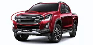 純正部品 OEM グレー フロント グリル クローム ロゴ フィット いすゞ D-MAX DMAX 2015-2019 GENUINE PART OEM GREY FRONT GRILLE CHROME LOGO FIT ISUZU D-MAX DMAX 2015-2019 【並行輸入品】｜カスタムパーツ WORLD倉庫