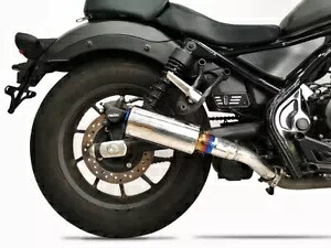 クロームチタンショートエキゾーストパイプフィットホンダレベルCMX 300 500 1100 CC 2017-2024 CHROME TITANIUM SHORT EXHAUST PIPE FIT HONDA REBEL CMX 300 500 1100 CC 2017-2024 【並行輸入品】