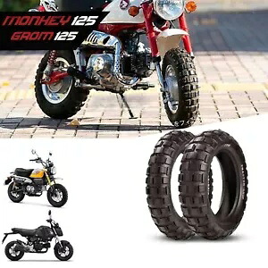 IRC フロントリアホイールゴムタイヤホンダモンキーグロム MSX DAX 125 2012-2024 IRC FRONT REAR WHEEL RUBBER TIRE FOR HONDA MONKEY GROM MSX DAX 125 2012-2024 【並行輸入品】｜カスタムパーツ WORLD倉庫