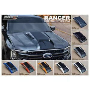 フロントフードバンパー蓋トリム小型ボンネットスクープベントフォードレンジャーエベレスト 22-23 FRONT HOOD BUMPER LID TRIM SMALL BONNET SCOOP VENT FOR FORD RANGER EVEREST 22-23 【並行輸入品】
