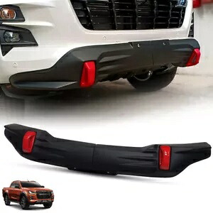 フロントマットブラックバンパーカバーいすゞ Dmax D-Max ブレード D マックスホールデン 20-2022 Front Matt Black Bumper Cover For Isuzu Dmax D-Max Blade D Max Holden 20-2022 【並行輸入品】