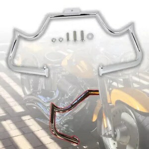 エンジンガード クラッシュバー スチール ハイウェイ ハーレー ソフテイル FL ファットボーイ スリム 2012 用 Engine Guard Crash Bar Steel Highway Fit For Harley Softail FL Fatboy Slim 2012 【並行輸入品】