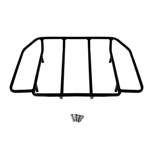 ツアーパックパック荷物トップラック後部旅客レールスチールフィットハーレーツーリング用 Tour Pak Pack Luggage Top Rack Rear Passenger Rail Steel Fit For Harley Touring 【並行輸入品】