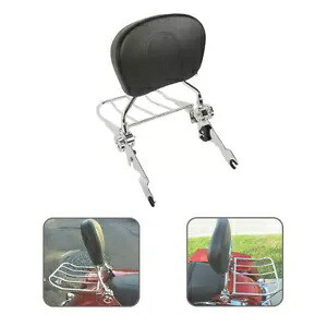 バックレスト シーシーバー 荷物ラック クローム 取り外し可能モーター ハーレー CVO ロードキング用 Backrest Sissy Bar Luggage Rack Chrome Detachable Motor For Harley CVO Road King 【並行輸入品】|カスタムパーツ WORLD倉庫