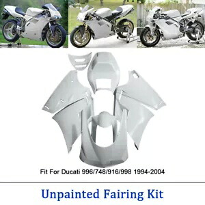 ボディワークフェアリングキット未塗装カウリングセットドゥカティ 996/748/916/998 1994 に適合 Bodywork Fairing Kit Unpainted Cowling Set Fit For Ducati 996/748/916/998 1994 【並行輸入品】