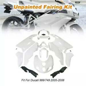 ボディワークフェアリングキット未塗装オートバイフィット Ducati 999/749 2005-2006 Bodywork Fairing Kit Unpainted Motorcycle Fit For Ducati 999/749 2005-2006 【並行輸入品】