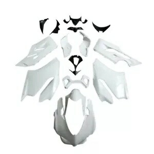 ボディワークフェアリングキット未塗装セットオートバイカウリングフィット Ducati 1199 2015 Bodywork Fairing Kit Unpainted Set Motorcycle Cowling Fit For Ducati 1199 2015 【並行輸入品】