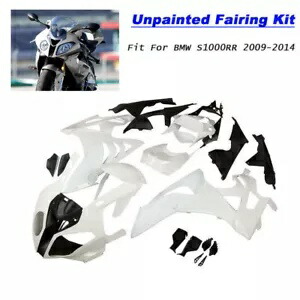 ボディワークフェアリングキット未塗装フェアリングオートバイ ABS BMW S1000RR 2013 に適合 Bodywork Fairing Kit Unpainted Fairings Motorcycle ABS Fit For BMW S1000RR 2013 【並行輸入品】