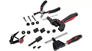 チェーンセパレーターとNietwerkzeugsatz「Pro」Bikeservice Chain Separators And Nietwerkzeugsatz \